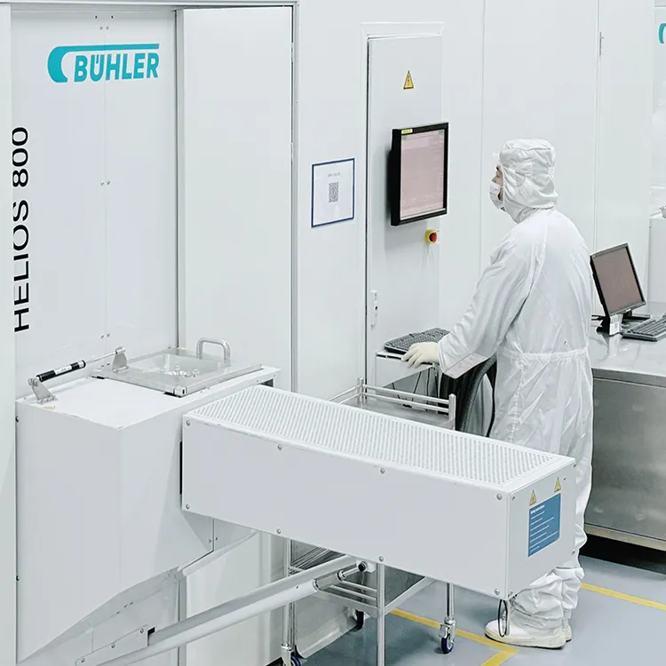 ML Photonic - Intelligent Capability - Optical Coating Machine in Operation ML Photonic - Intelligent Capability - Optical Coating Machine in Operation